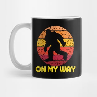 On My Way Bigfoot Mug